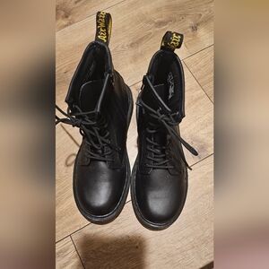 Dr. Martens Black Lace-Up Boots